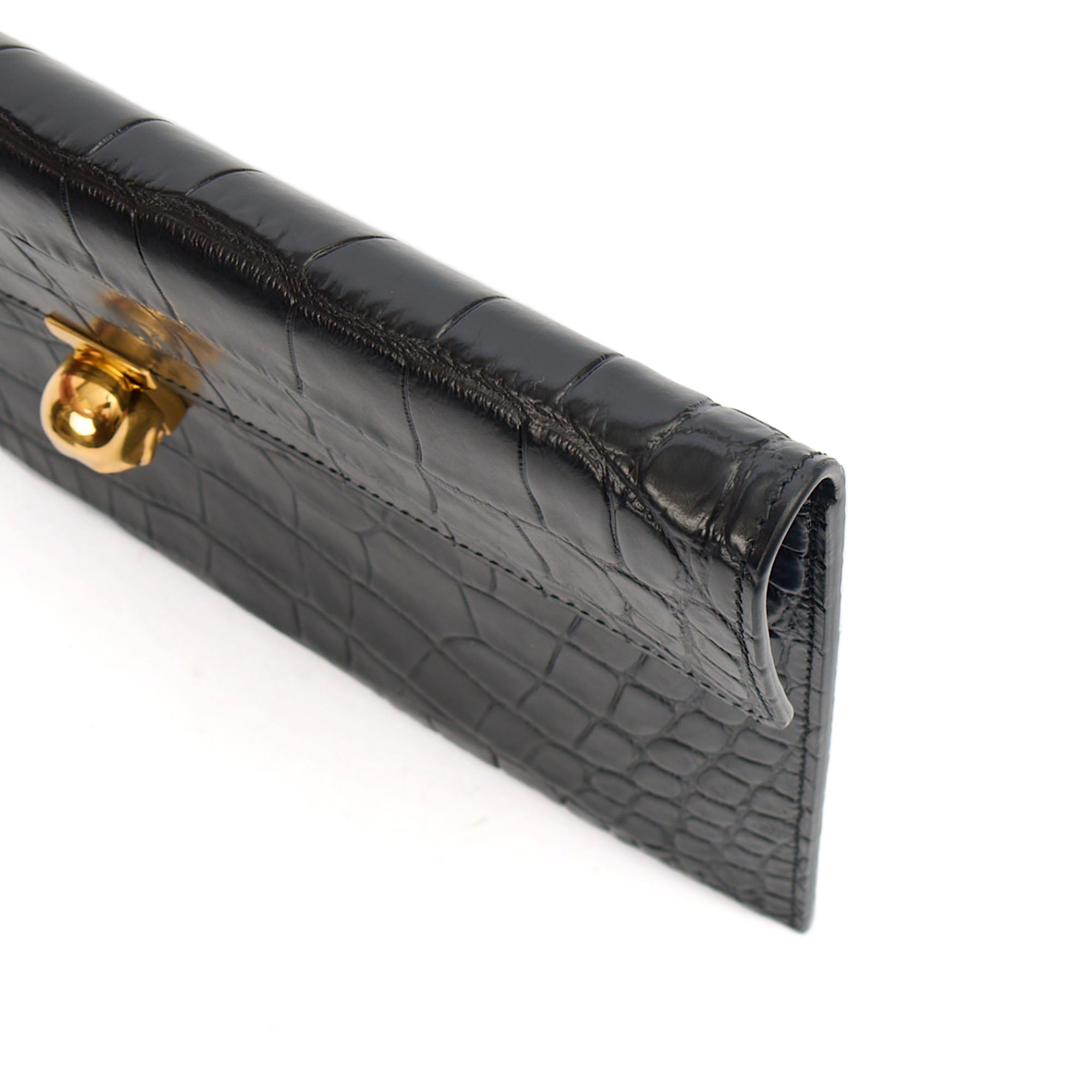 Alexander McQueen Clutch Box Clutch Skull in Black, Leather