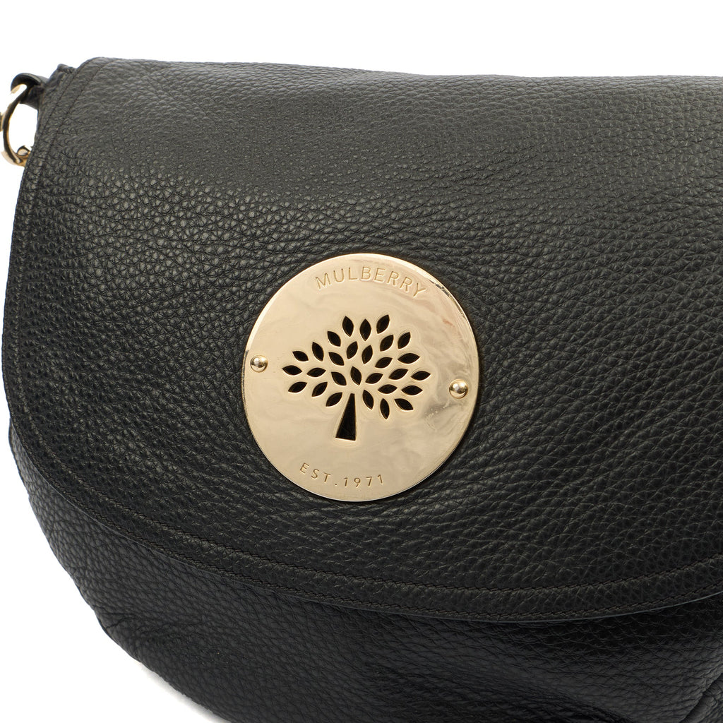 Mulberry Satchel Daria Satchel in Black, Leather