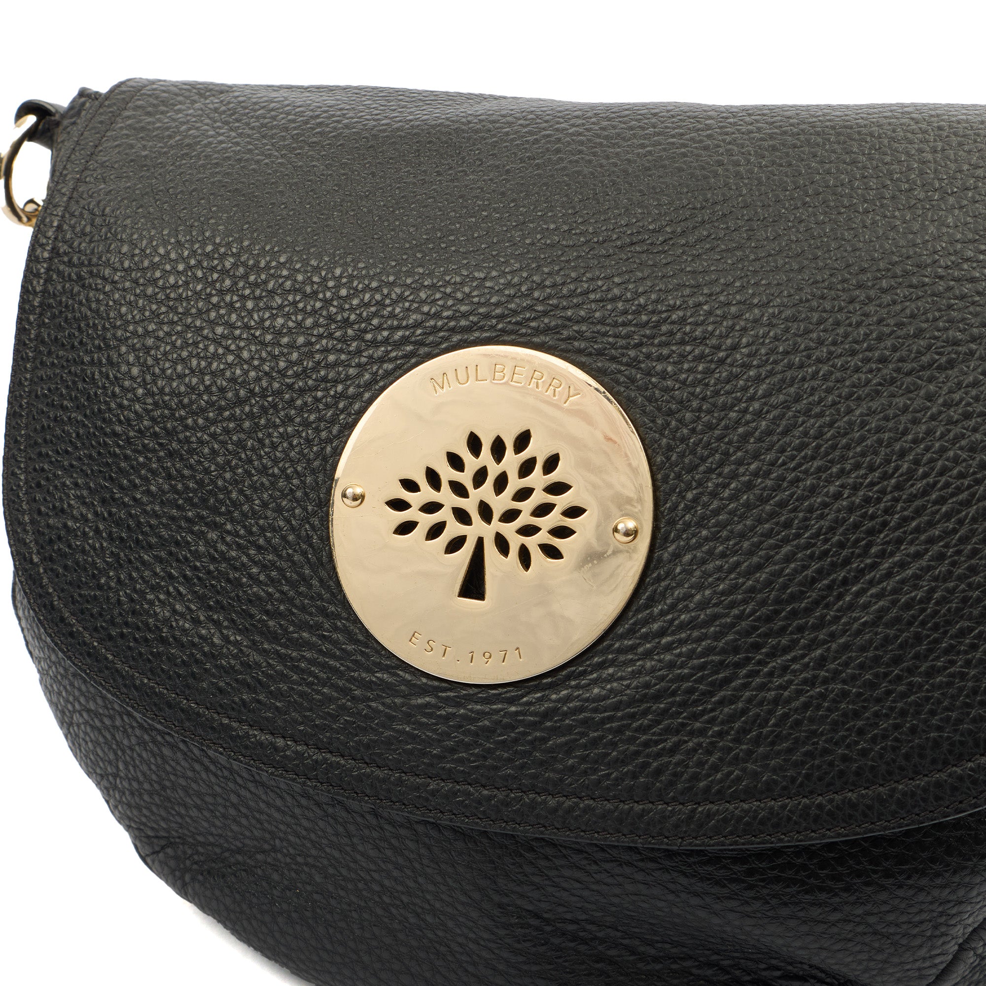 Mulberry Satchel Daria Satchel in Black, Leather