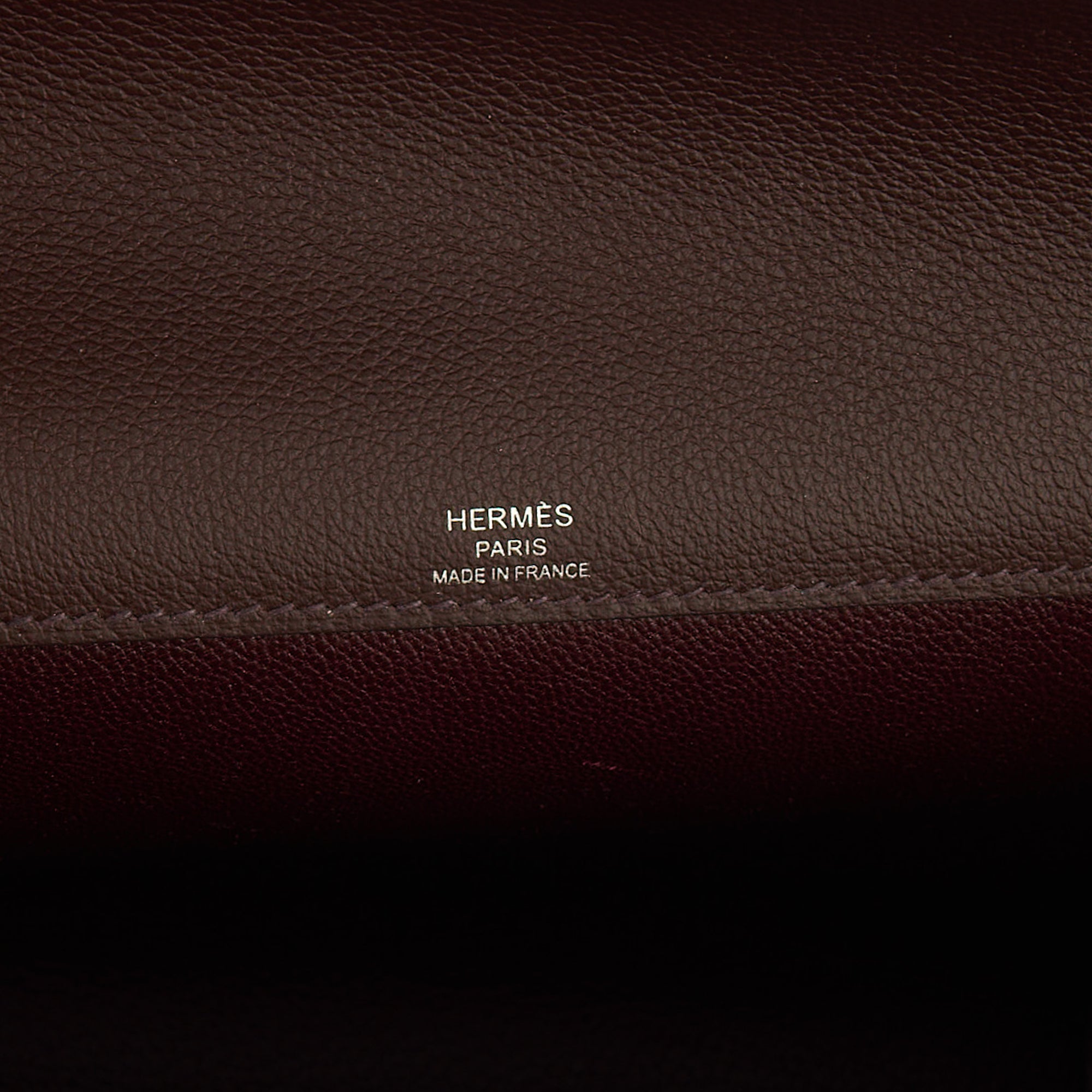 Hermes Clutch Kelly Depeches 25 in Rouge Sellier, Evercolour