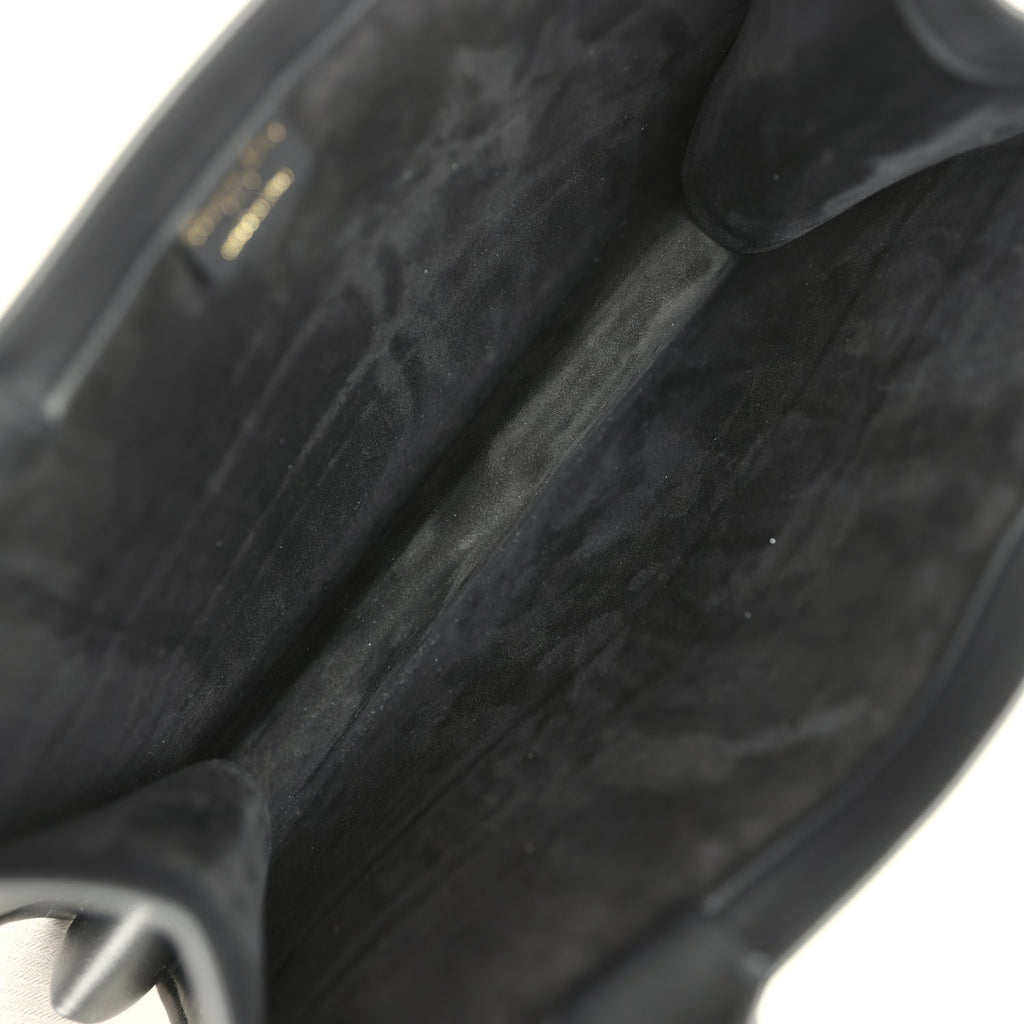Christian Dior Medium Book Tote Black Calfskin