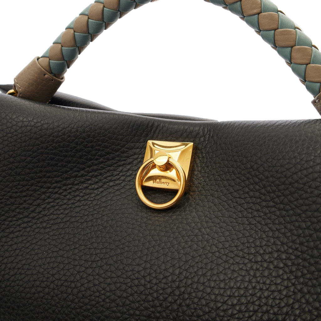 Mulberry Cross Body Iris - Large in Black, Leather