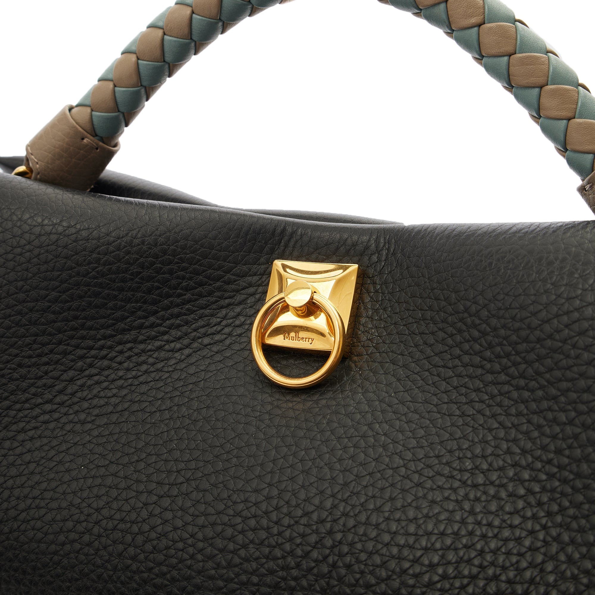 Mulberry Cross Body Iris - Large in Black, Leather