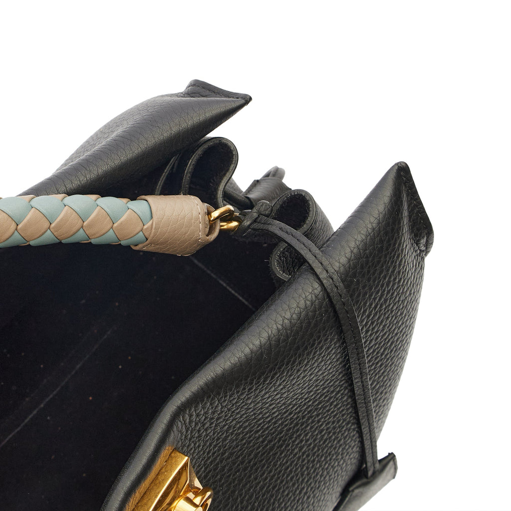 Mulberry Cross Body Iris - Large in Black, Leather