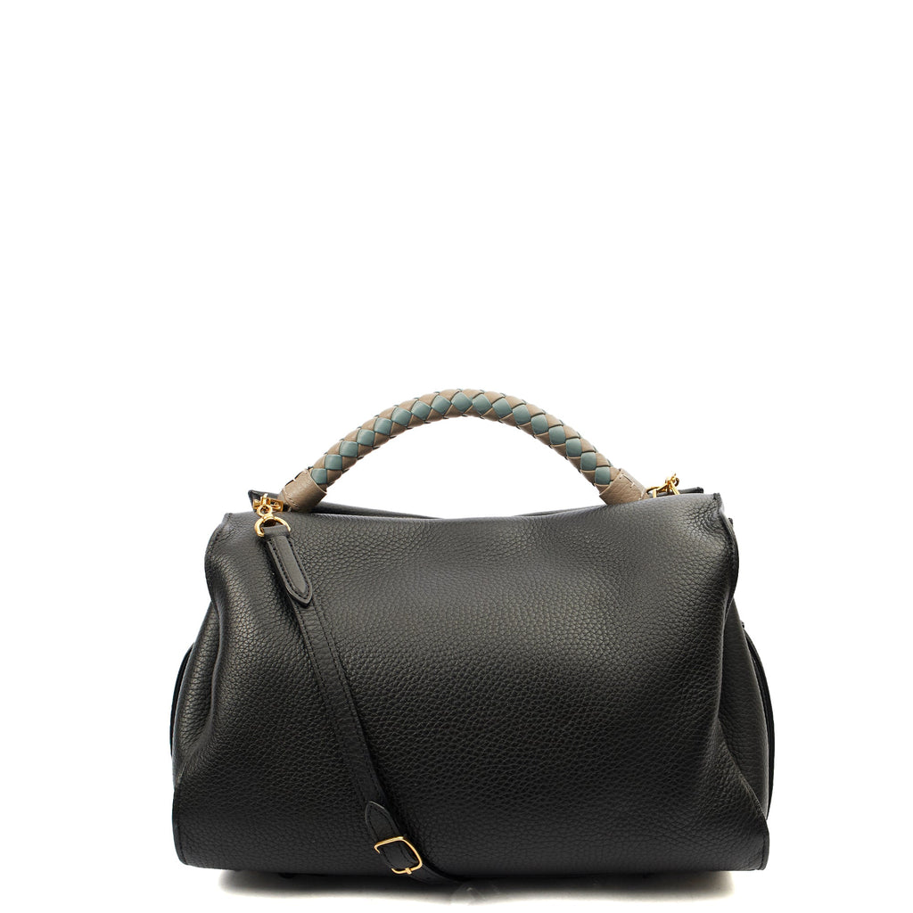 Mulberry Cross Body Iris - Large in Black, Leather