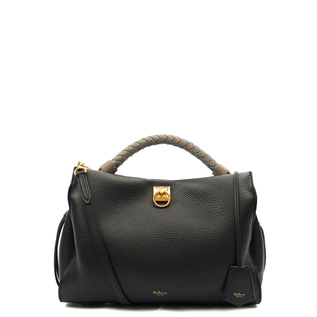 Mulberry Cross Body Iris - Large in Black, Leather
