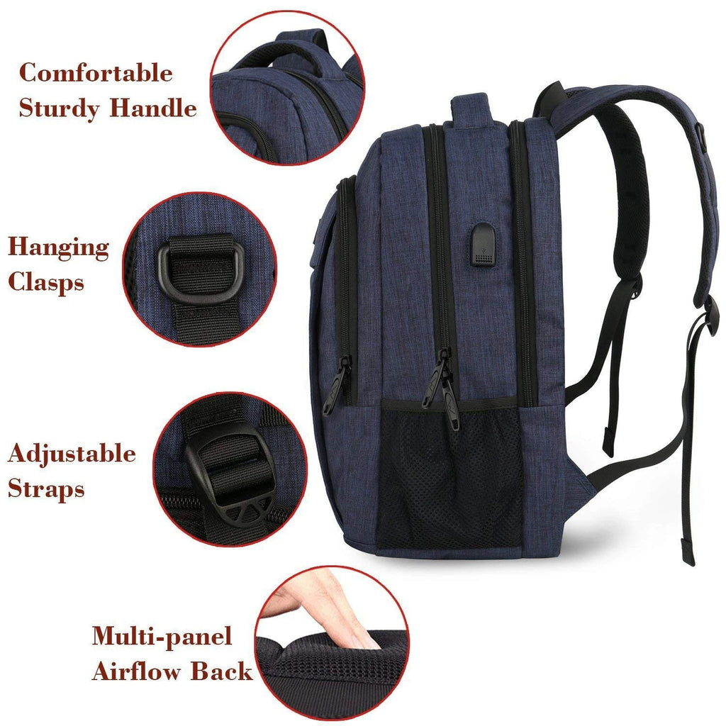 Men's High-End Large-Capacity Business Backpack Travel Laptop Backpack ZK415