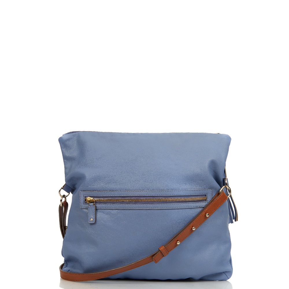 Anya Hindmarch Shoulder Bag in Purple, Leather