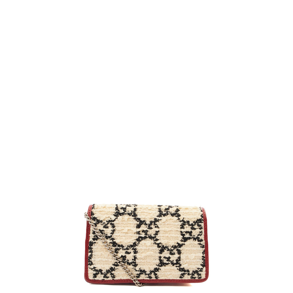 Gucci Mini Bag Dionysus - Super Mini in White, Fabric