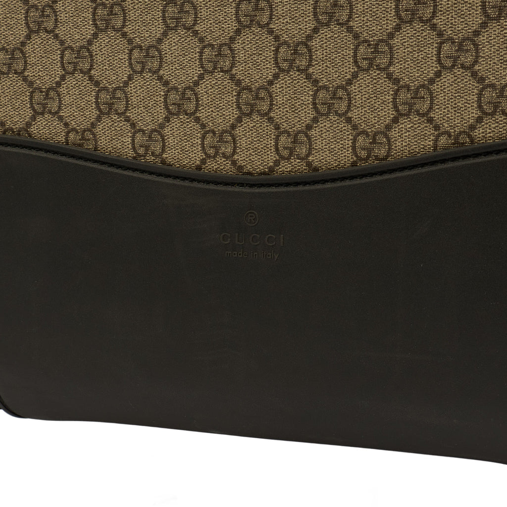Gucci Wheeled Savoy Suitcase in Neutral, Leather