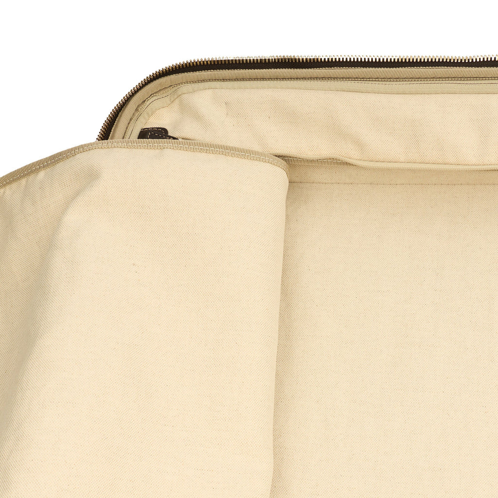 Gucci Wheeled Savoy Suitcase in Neutral, Leather