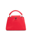 Louis Vuitton Top Handle Capucines BB in Red, Calfskin Leather