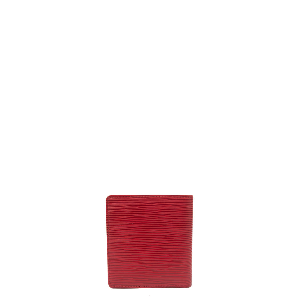 Louis Vuitton Wallet Wallet in Red, Epi Leather