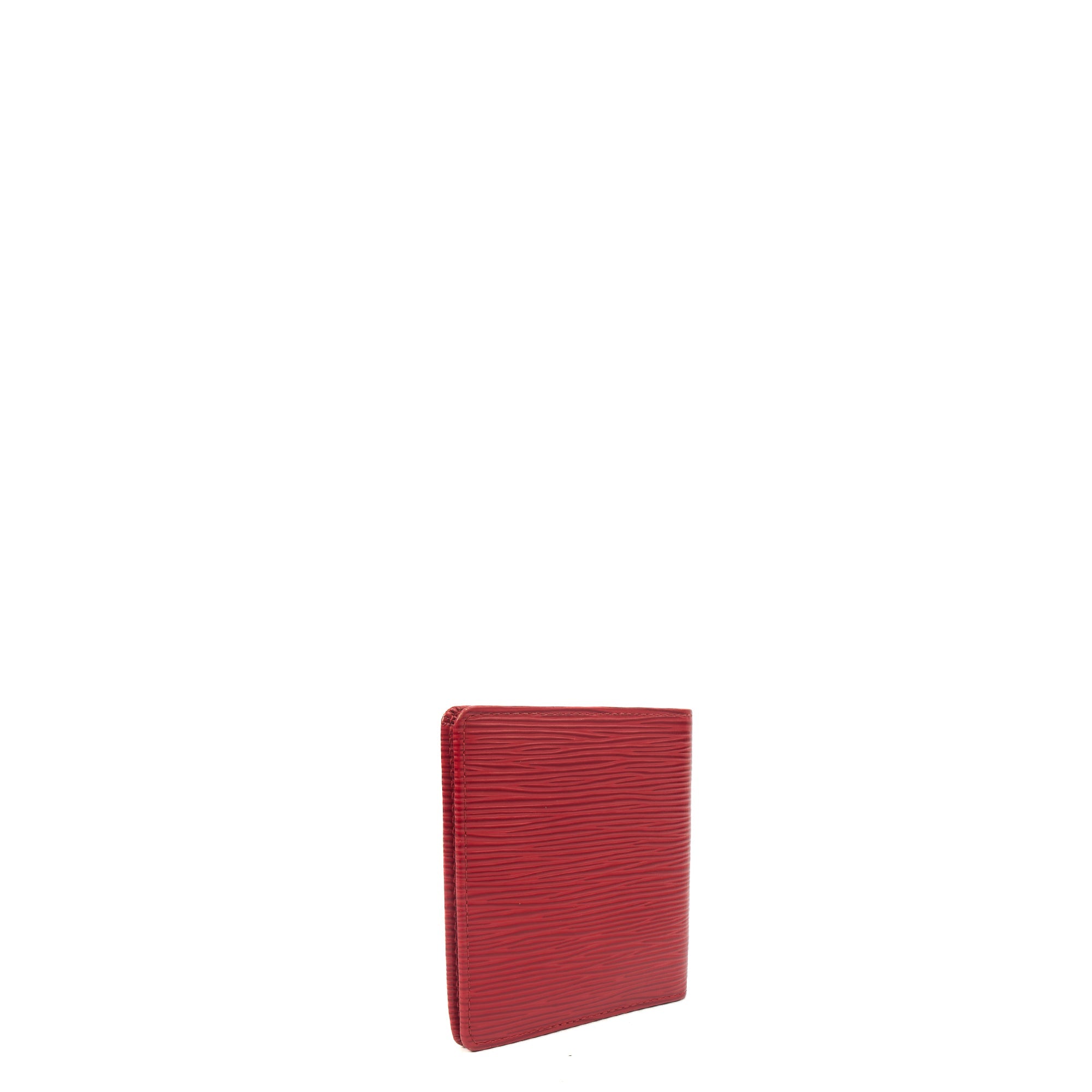 Louis Vuitton Wallet Wallet in Red, Epi Leather