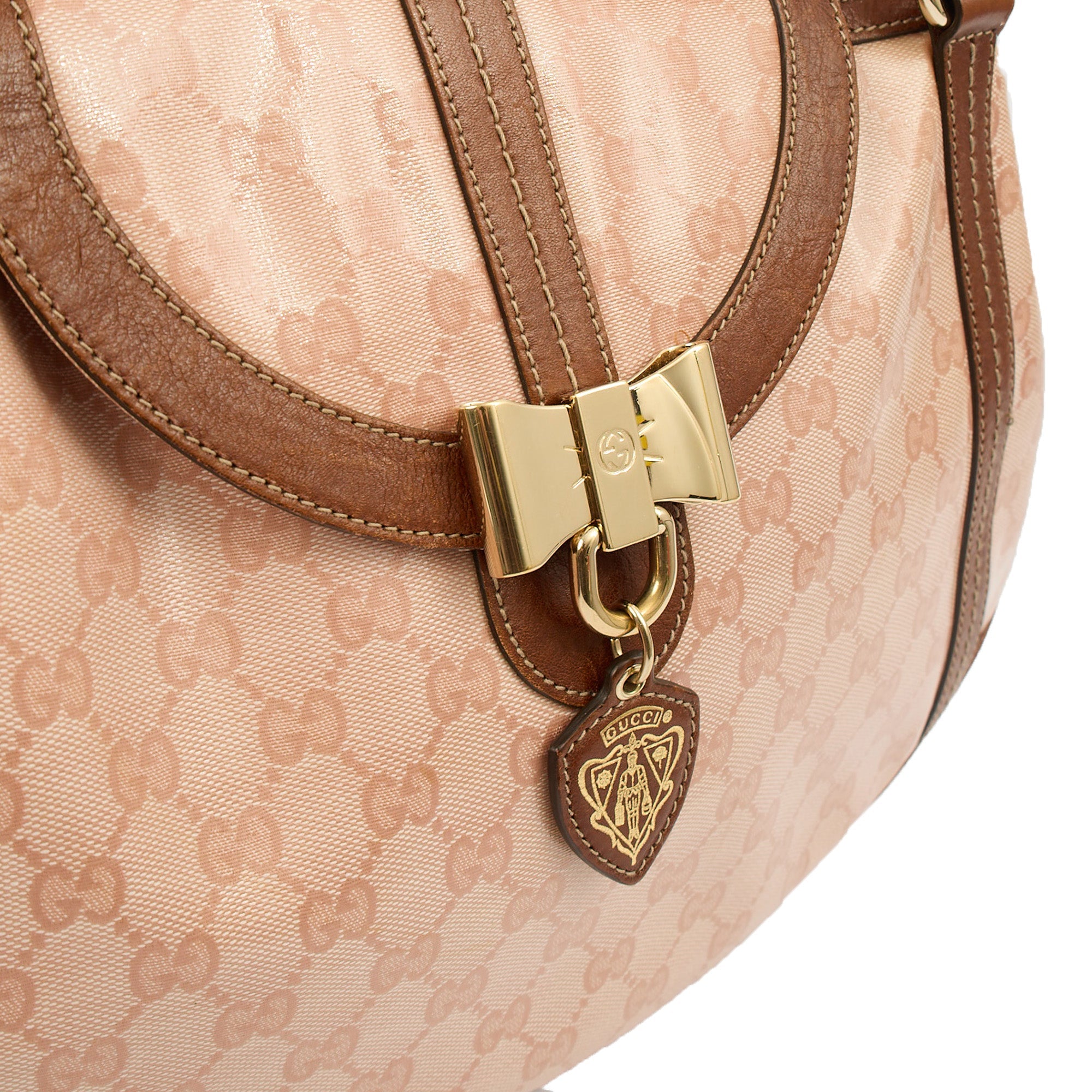 Gucci Hysteria Hobo - Medium in GG Supreme, Patent Leather