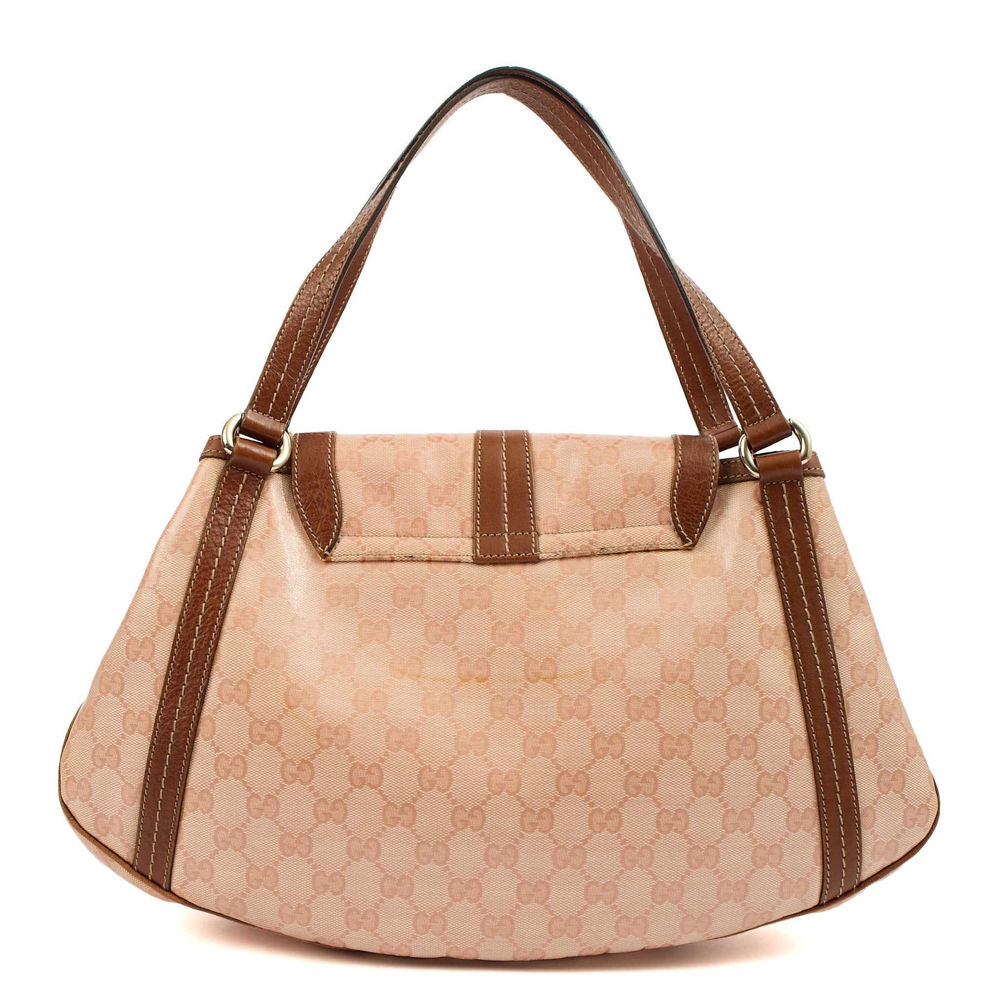 Gucci Hysteria Hobo - Medium in GG Supreme, Patent Leather