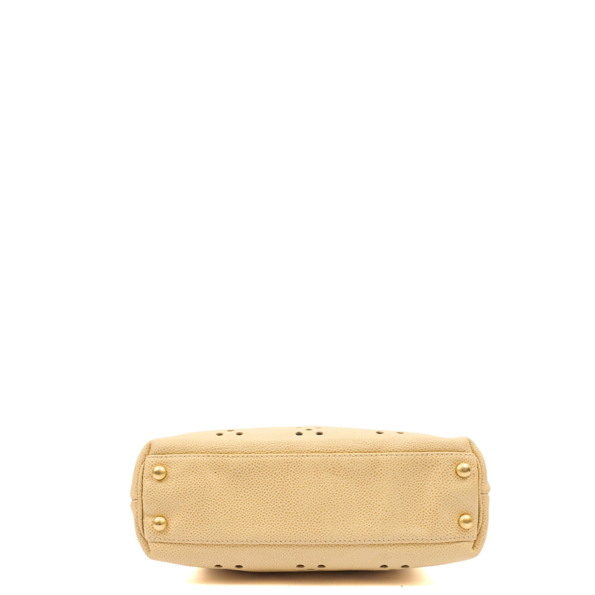 Chanel Tote Vintage Tote in Neutral, Caviar Leather