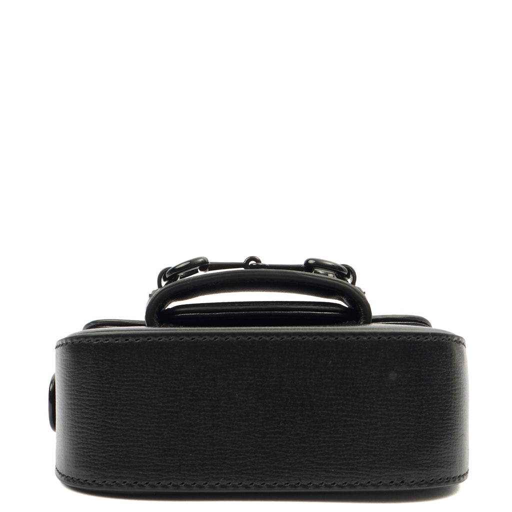 Gucci Cross Body Horsebit 1955 - Mini in Black, Leather