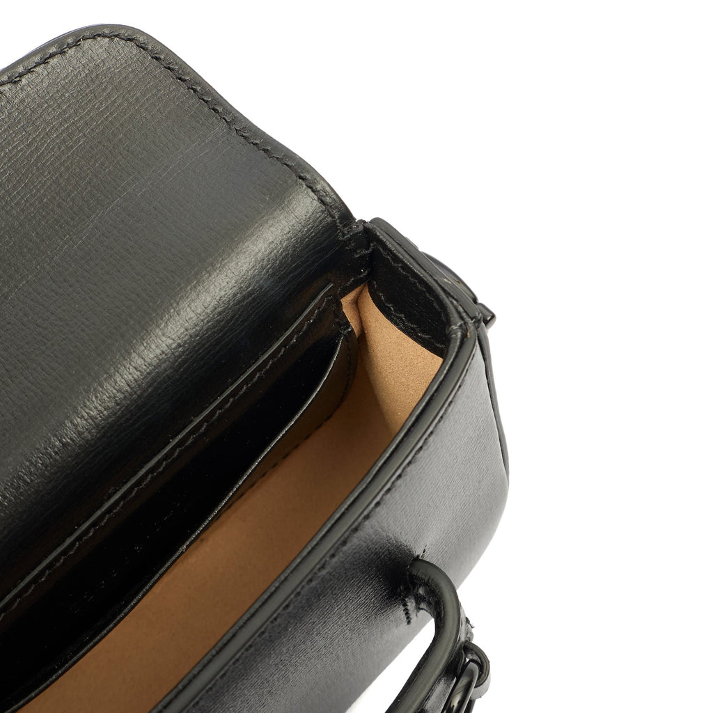 Gucci Cross Body Horsebit 1955 - Mini in Black, Leather