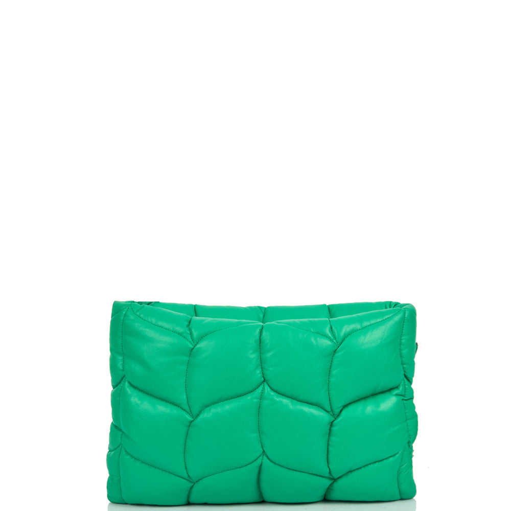 Mulberry Shoulder Bag Big Softie in Green, Calfskin Leather