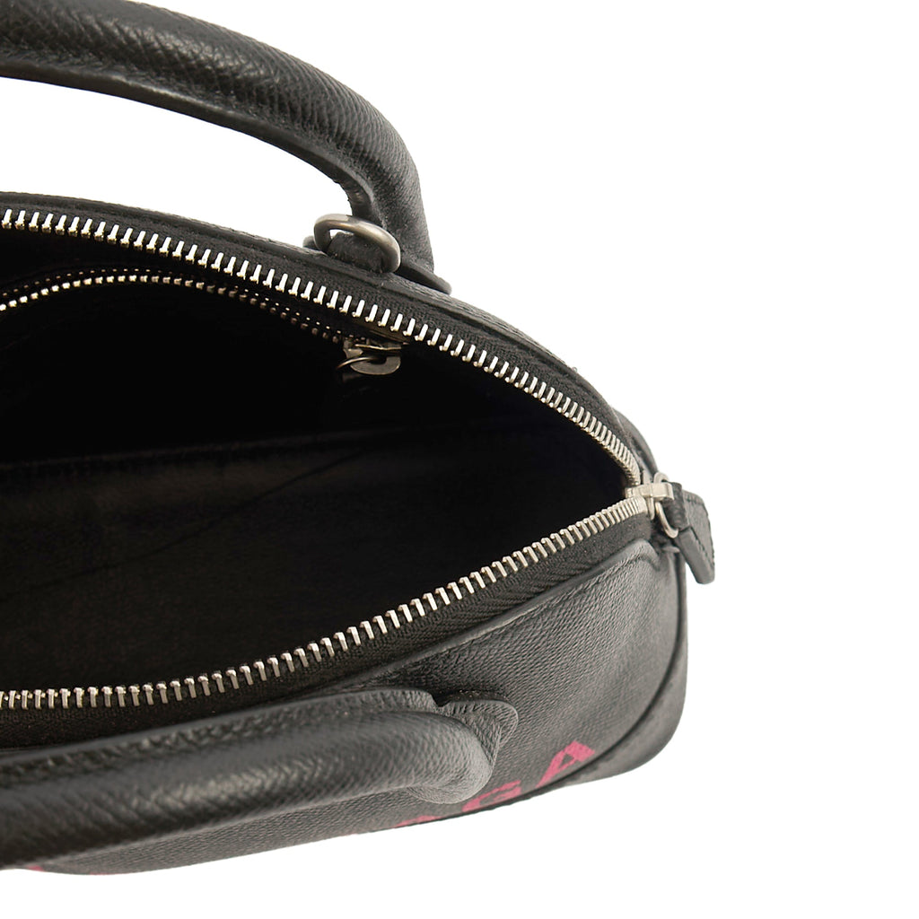 Balenciaga Top Handle Ville Top Handle XXS in Black, Leather