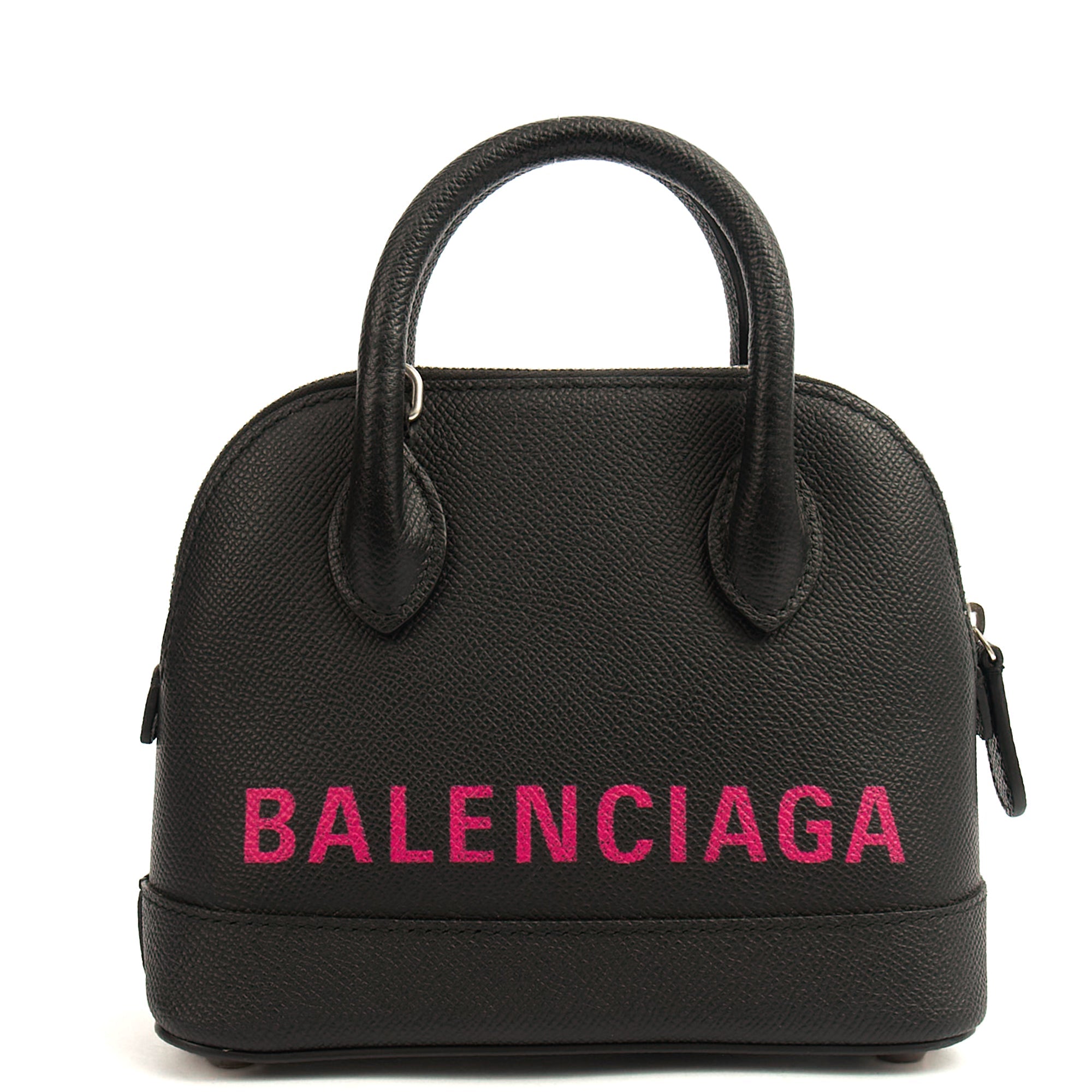 Balenciaga Top Handle Ville Top Handle XXS in Black, Leather