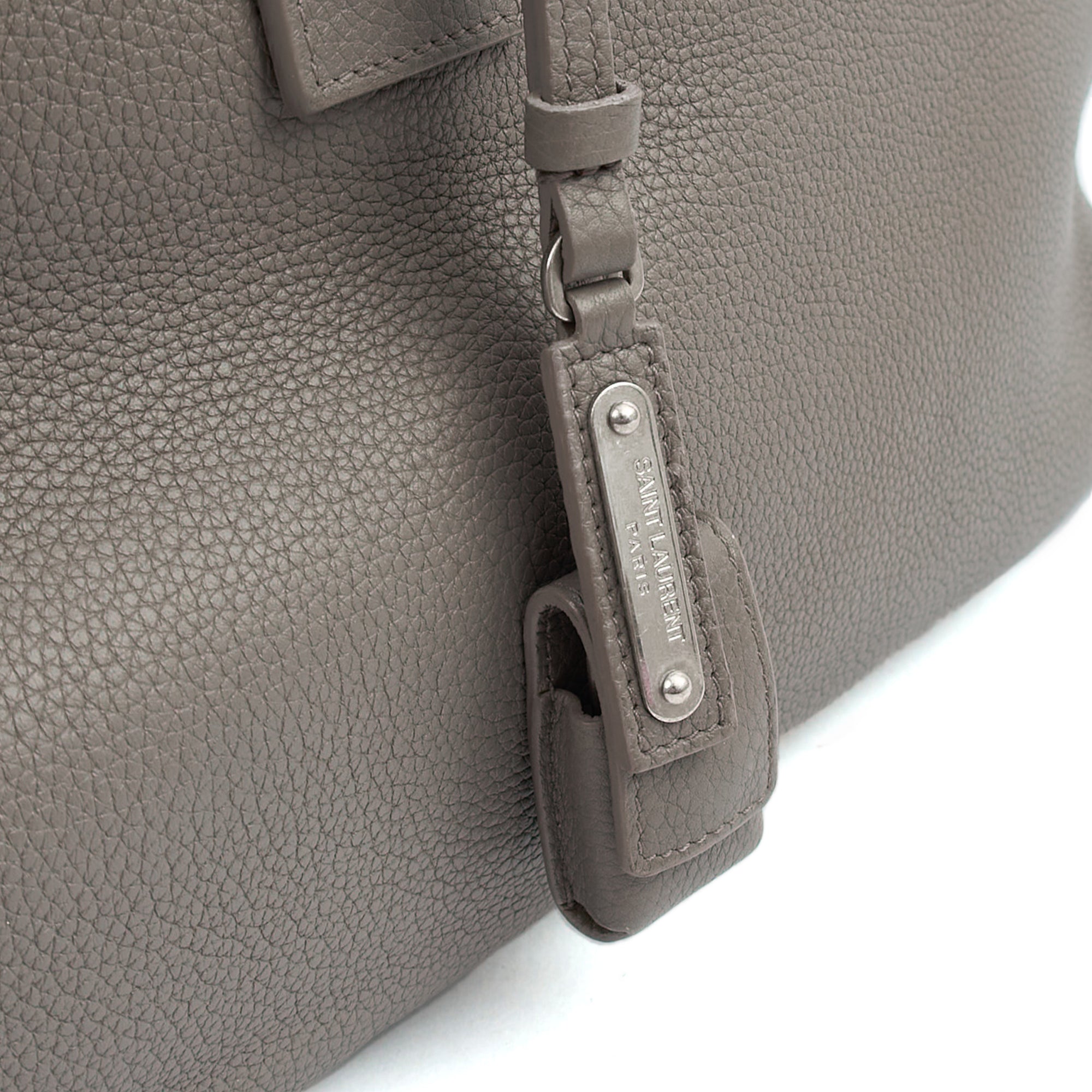 Saint Laurent Tote Sac de Jour in Grey, Calfskin Leather