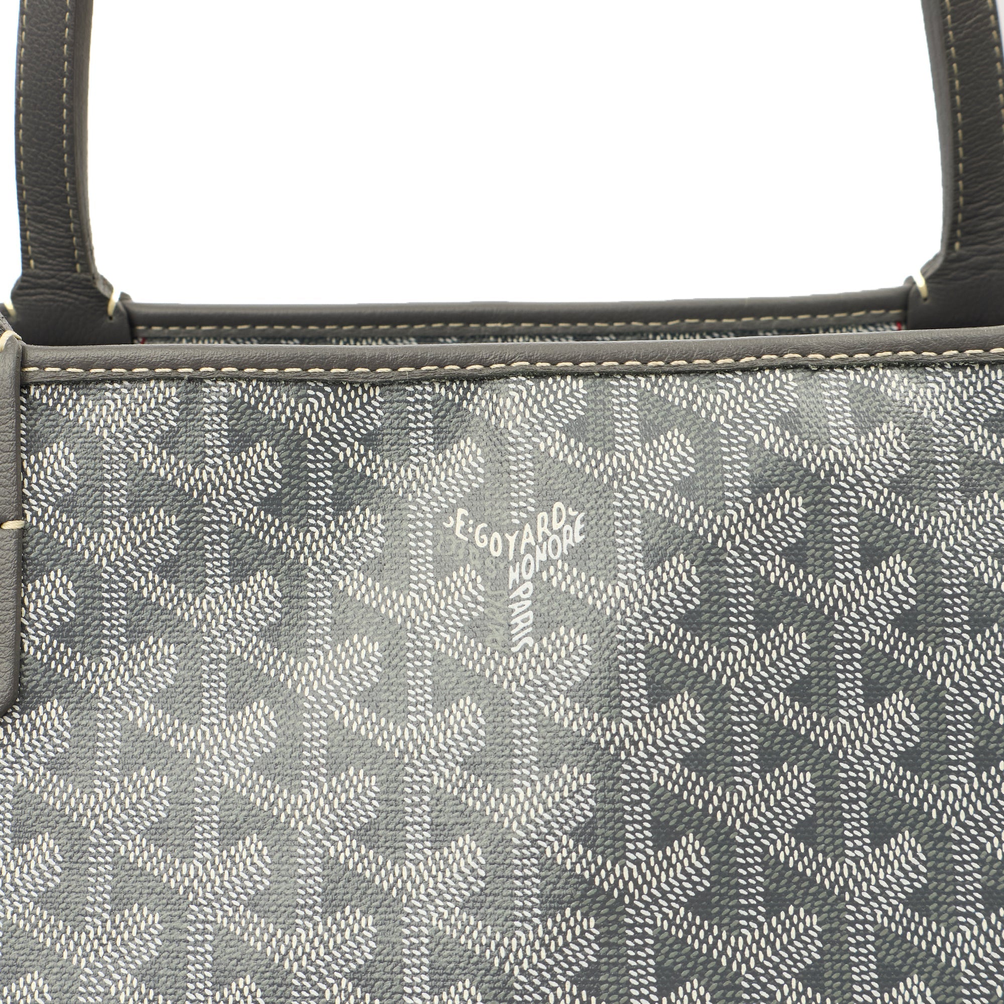 Goyard Tote Artois Tote MM in Grey, Leather
