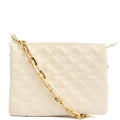 Louis Vuitton Cross Body Coussin PM in White, Empreinte Leather