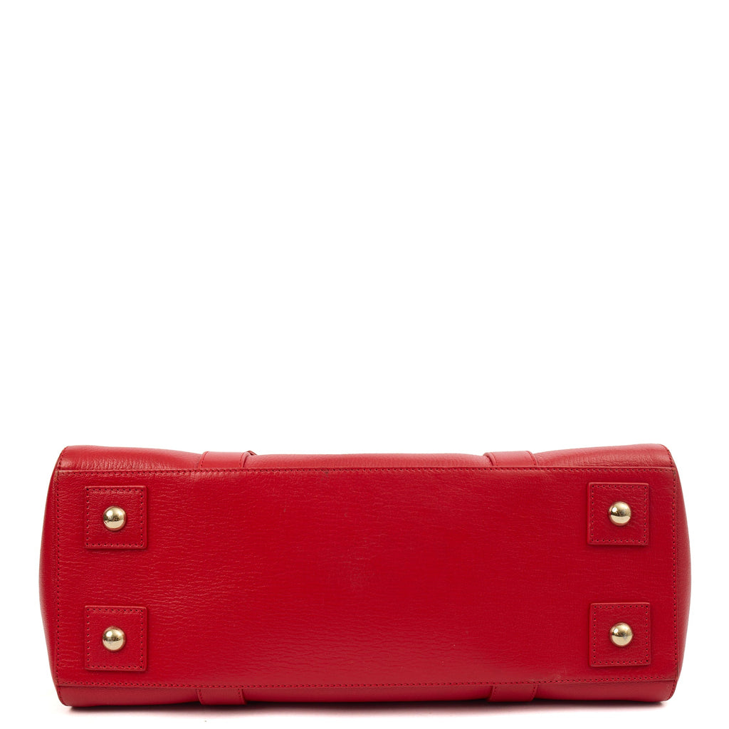 Mulberry Tote Bayswater Double Zip Tote in Scarlett, Leather