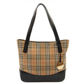 Burberry Shoulder Bag Check Tote in Nova Check, Fabric