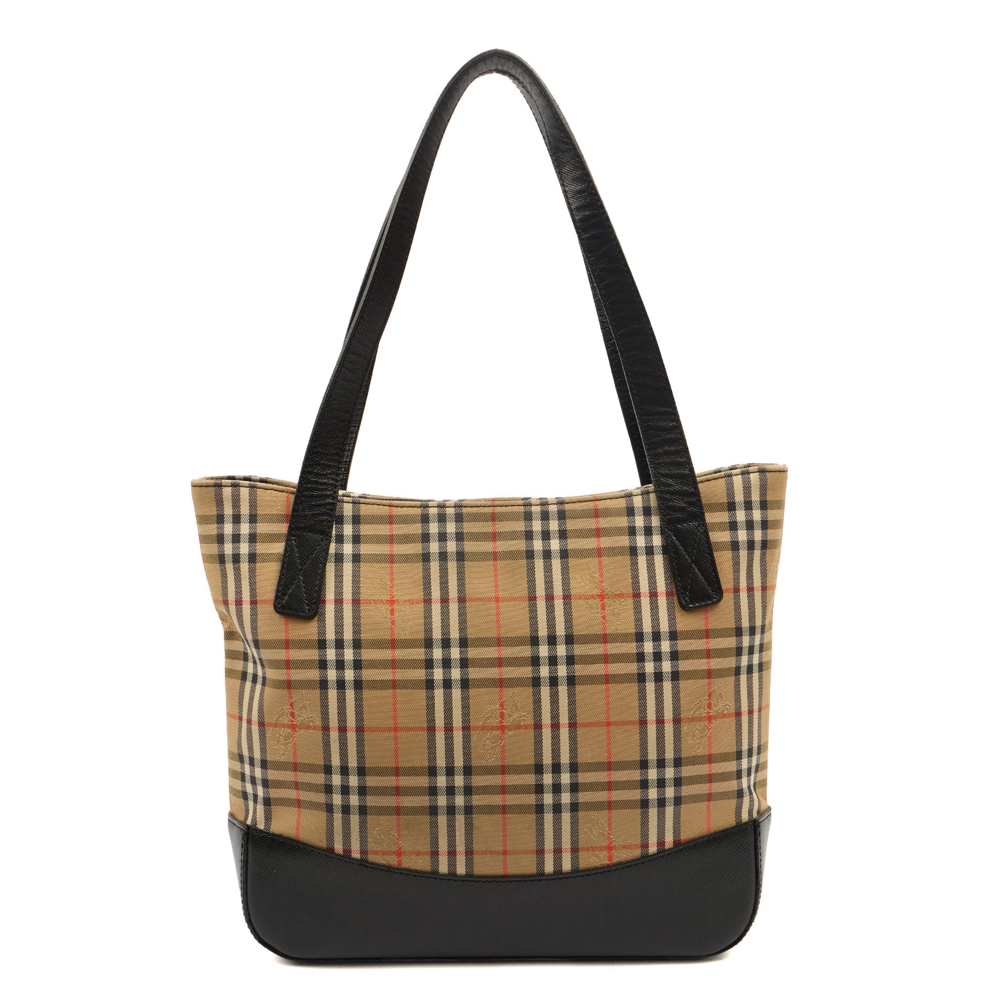Burberry Shoulder Bag Check Tote in Nova Check, Fabric