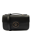 Gucci Cross Body Petite GG Shoulder Bag - Mini in Black, Leather