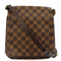 Louis Vuitton Cross Body Musette Salsa PM in Damier Ebene, Canvas