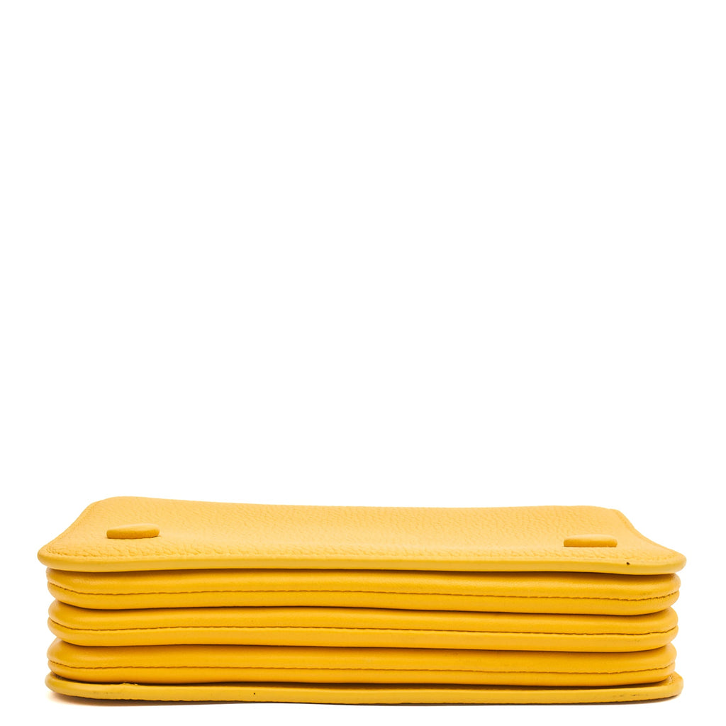 Mulberry Cross Body Clifton in Yellow, Calfskin Leather