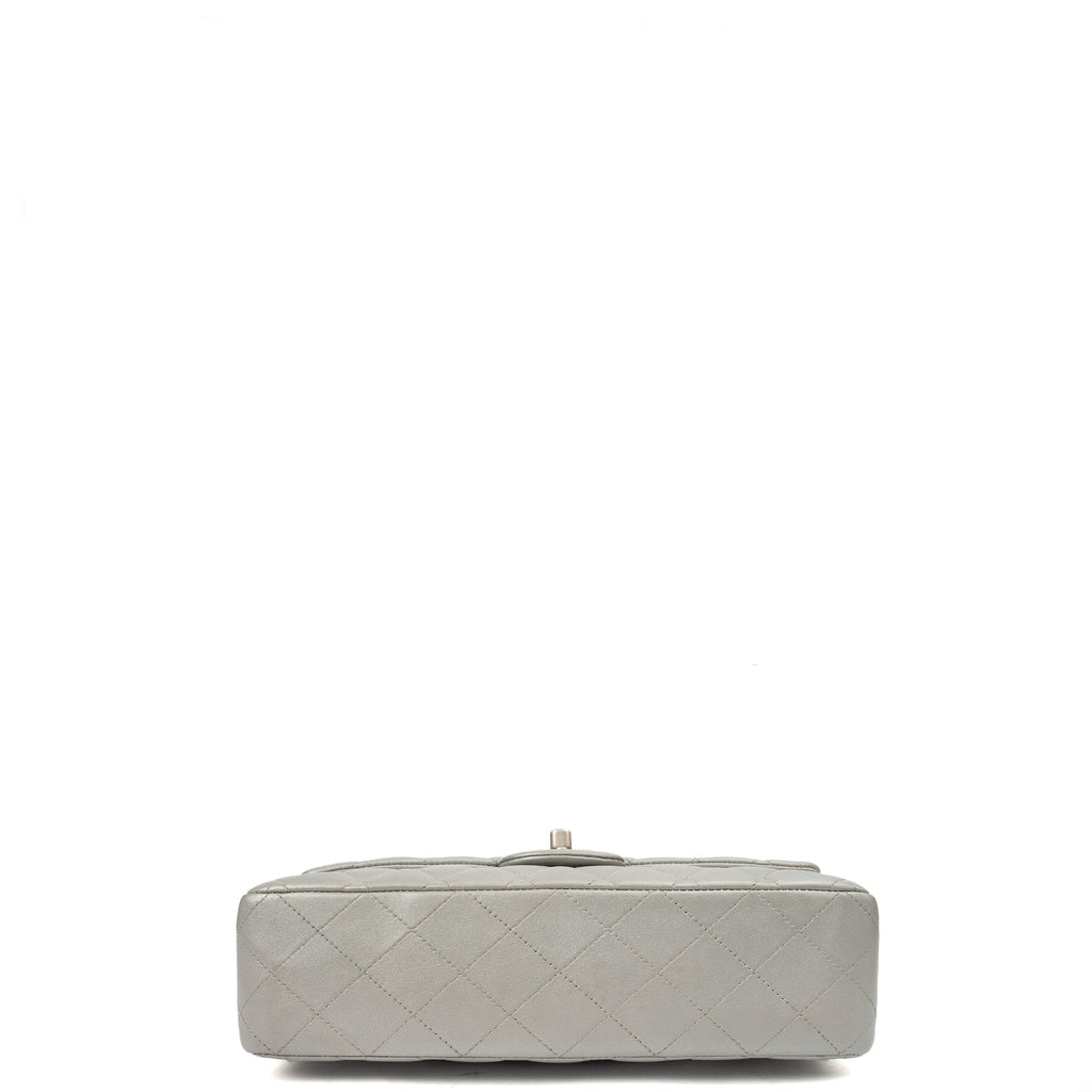 Chanel Shoulder Bag Classic Double Flap - Medium in Metallic, Calfskin Leather