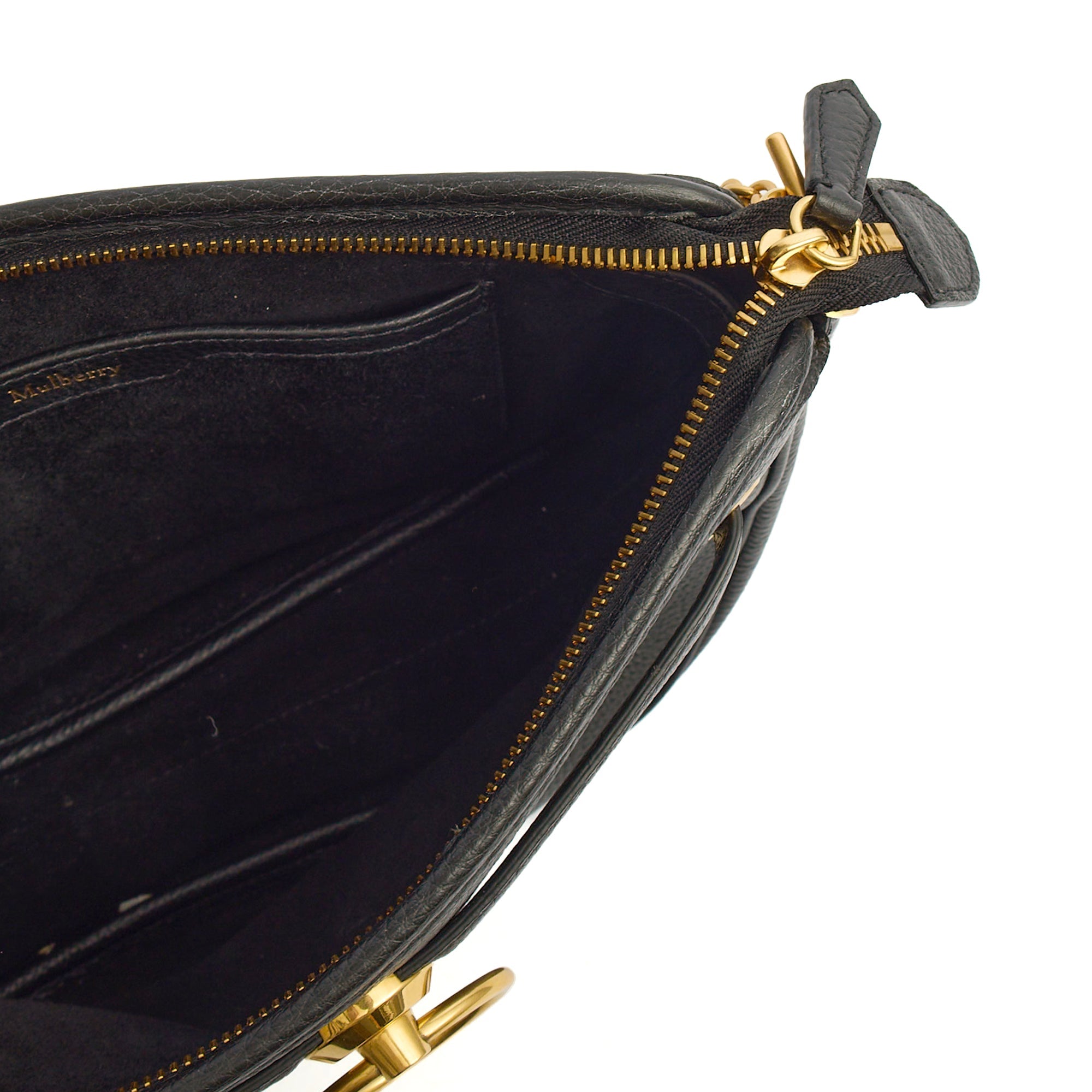 Mulberry Cross Body Brockwell in Black, Leather
