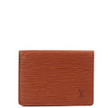 Louis Vuitton  Holder Wallet in Brown, Epi Leather