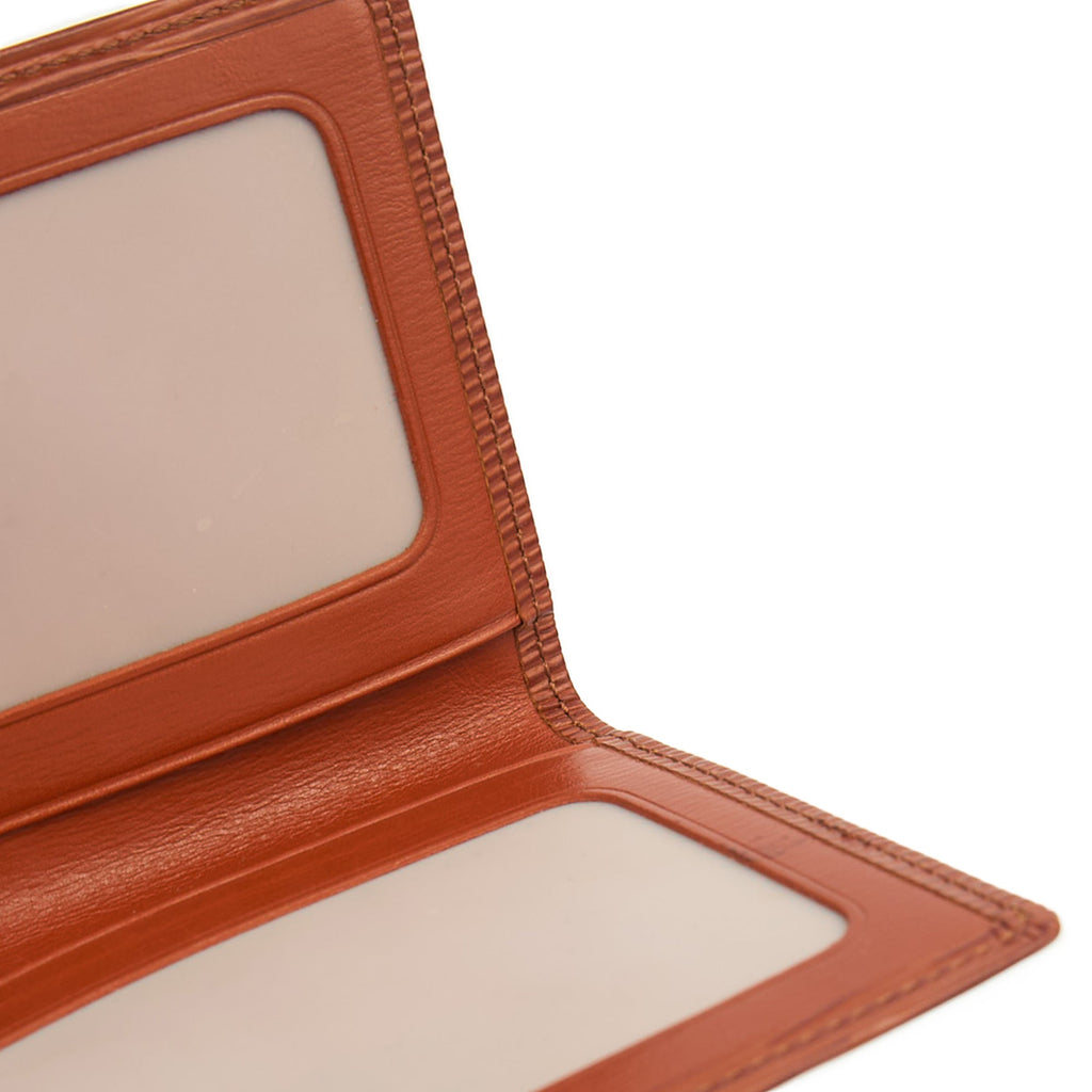 Louis Vuitton  Holder Wallet in Brown, Epi Leather