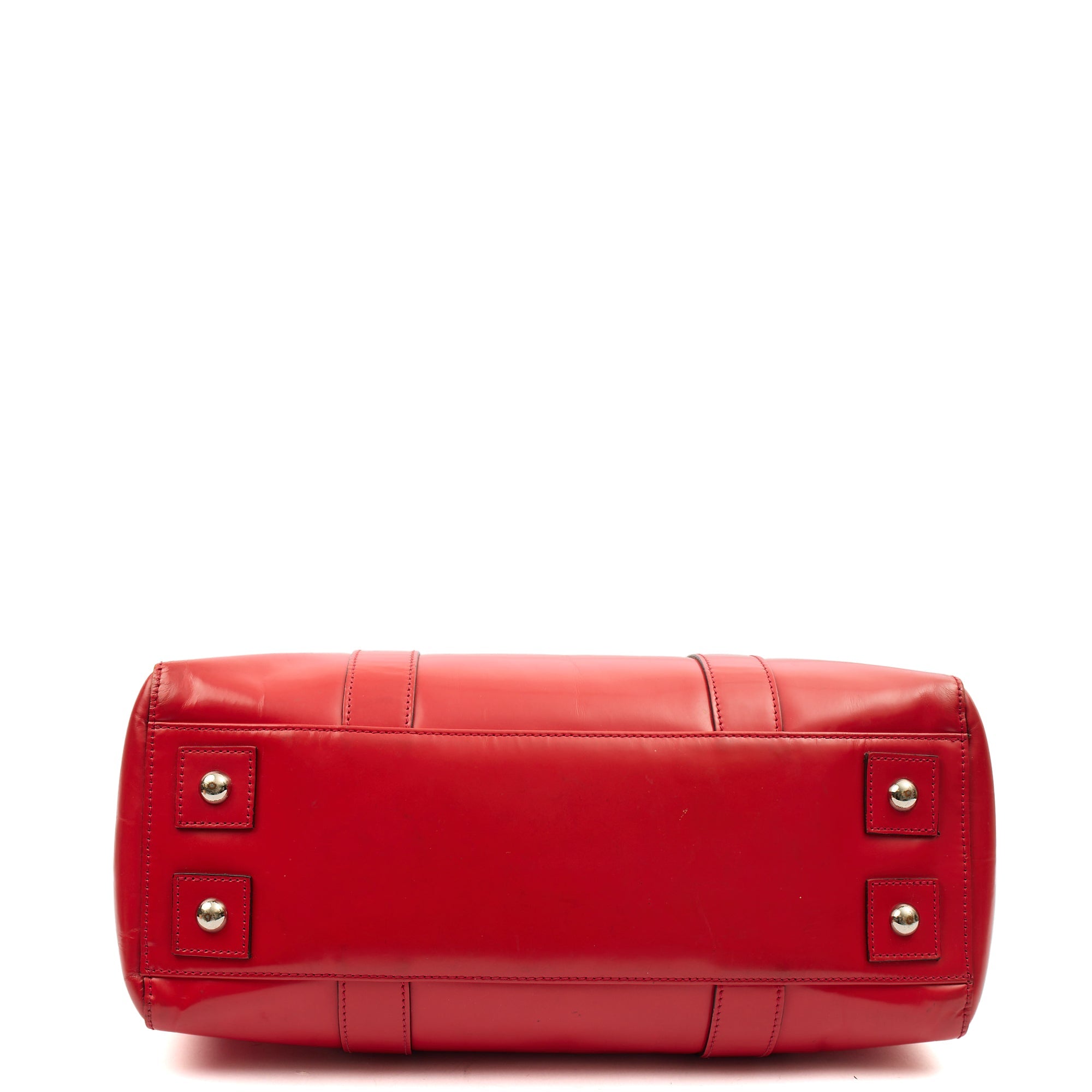 Mulberry Top Handle Bayswater Heritage in Red, Patent Leather