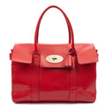 Mulberry Top Handle Bayswater Heritage in Red, Patent Leather