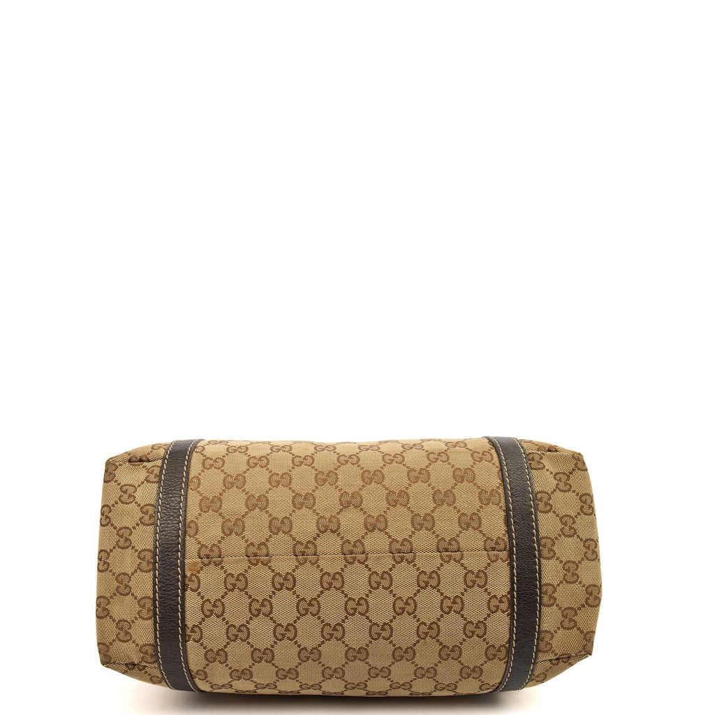 Gucci Shoulder Bag Sukey Tote Bag Medium in Brown, Fabric