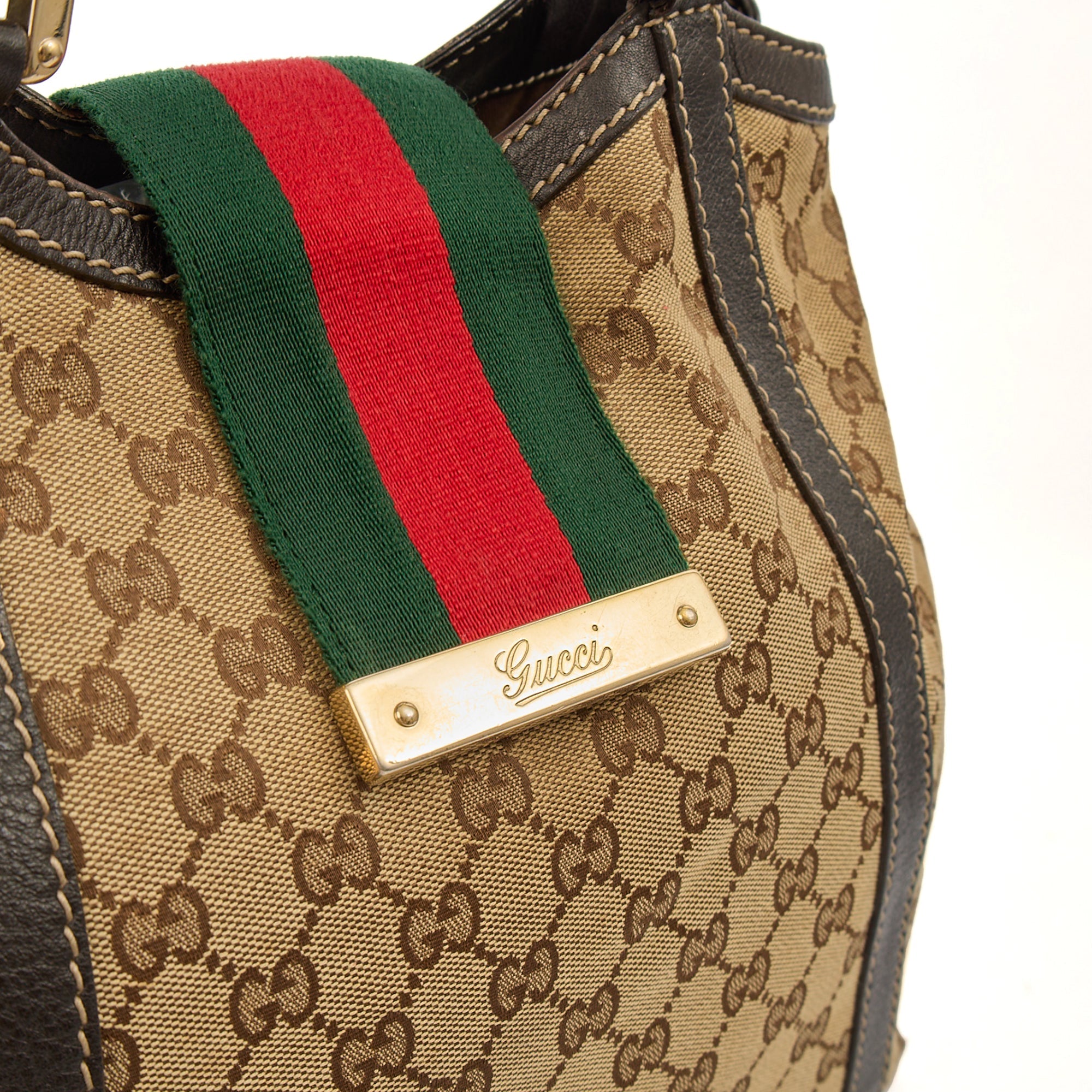 Gucci Shoulder Bag Sukey Tote Bag Medium in Brown, Fabric