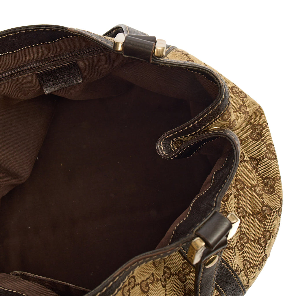 Gucci Shoulder Bag Sukey Tote Bag Medium in Brown, Fabric