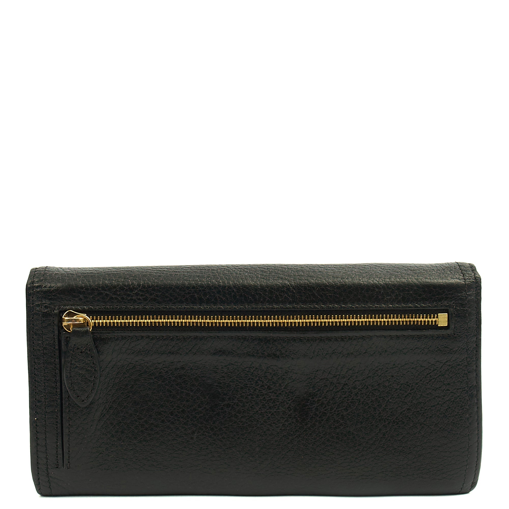 Mulberry Purse Daria Continental Wallet in Black, Leather