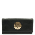 Mulberry Purse Daria Continental Wallet in Black, Leather