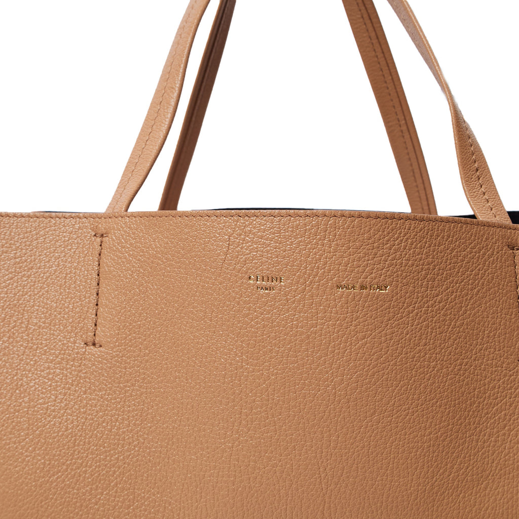 Celine Tote Horizontal Cabas  in Neutral, Leather