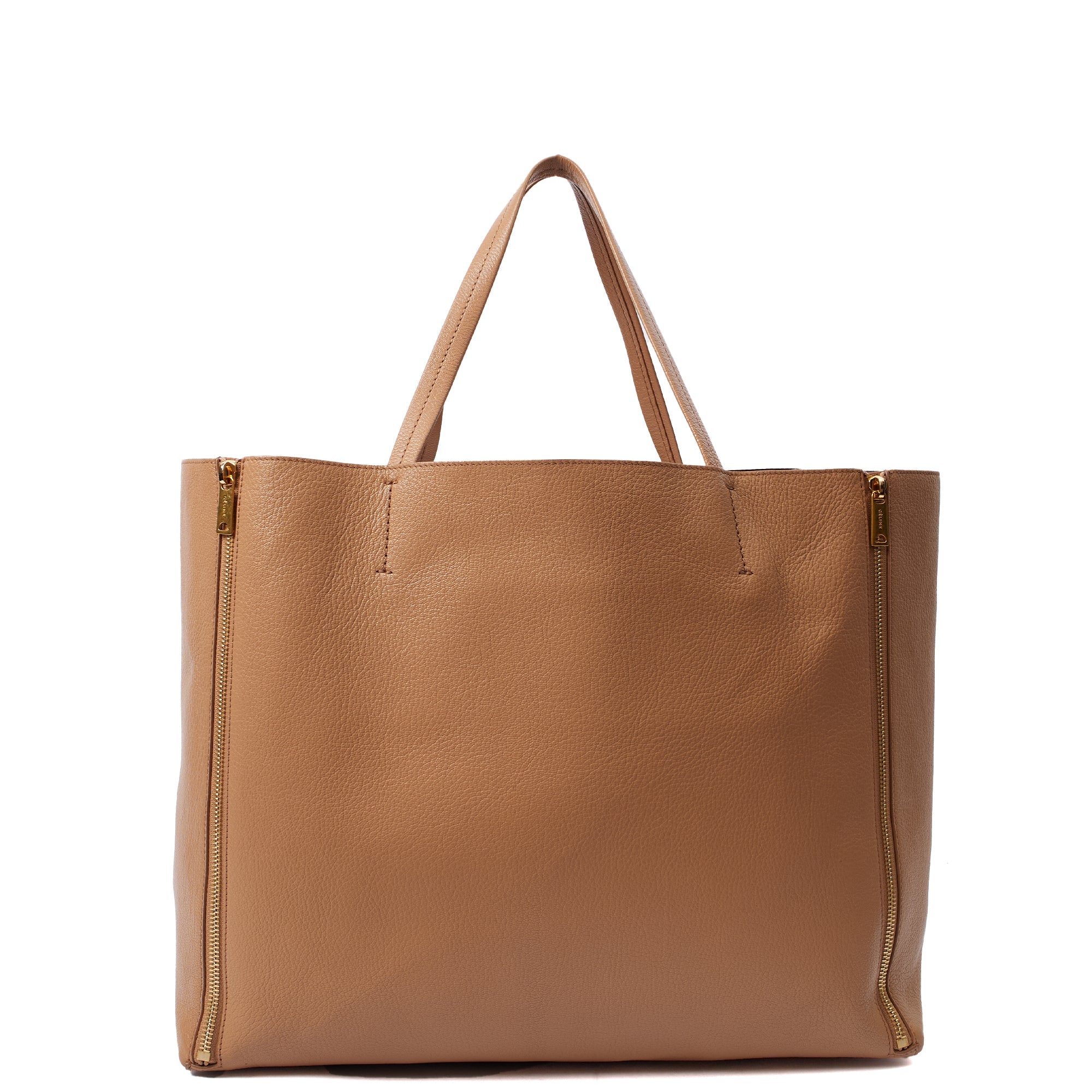 Celine Tote Horizontal Cabas  in Neutral, Leather