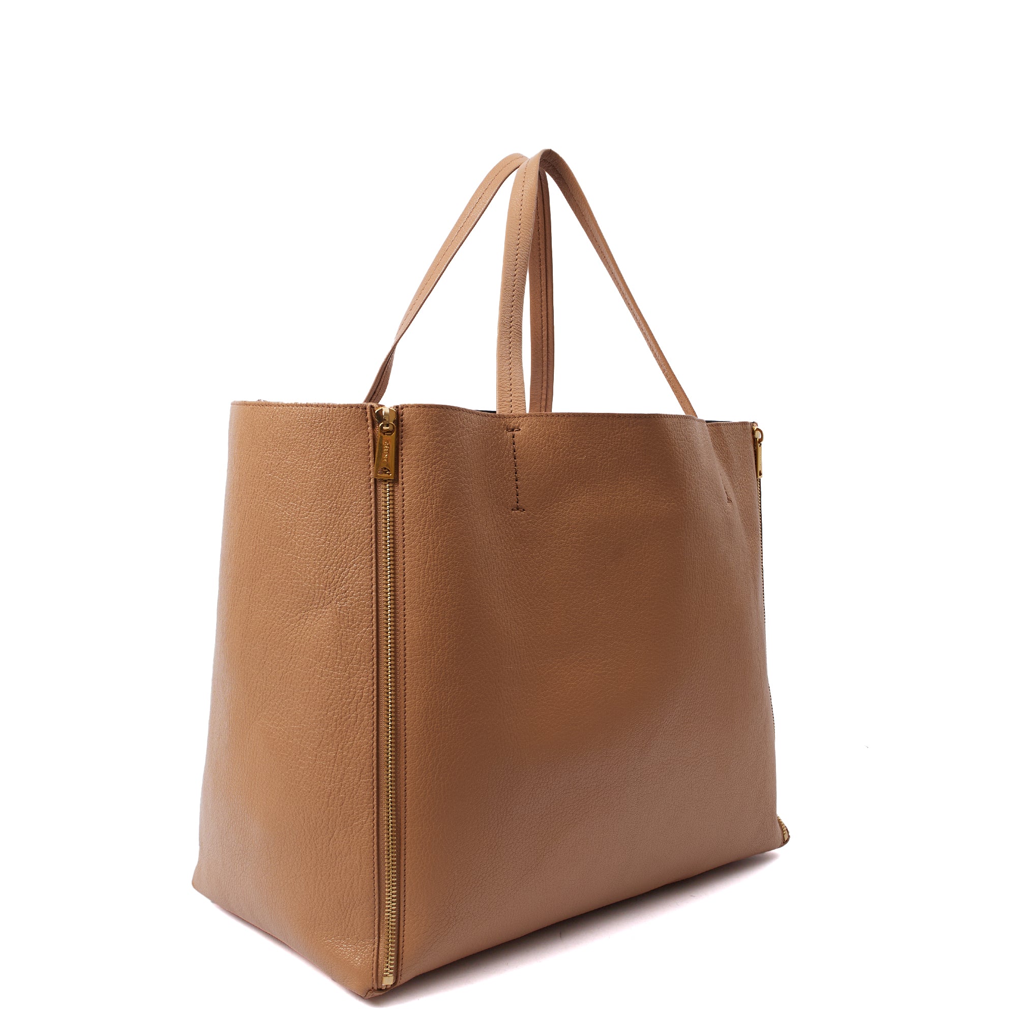 Celine Tote Horizontal Cabas  in Neutral, Leather