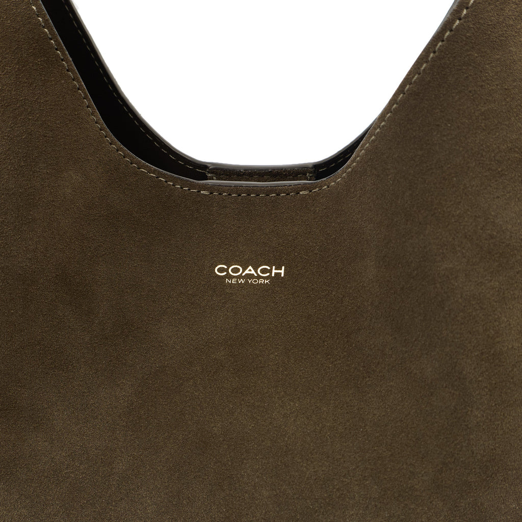 Coach Shoulder Bag Brooklyn Shoulder Bag 28 in Brown, Suede
